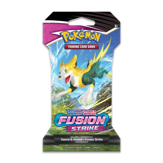 Pokémon Sword and Shield: Fusion Strike Sleeved Booster Pack