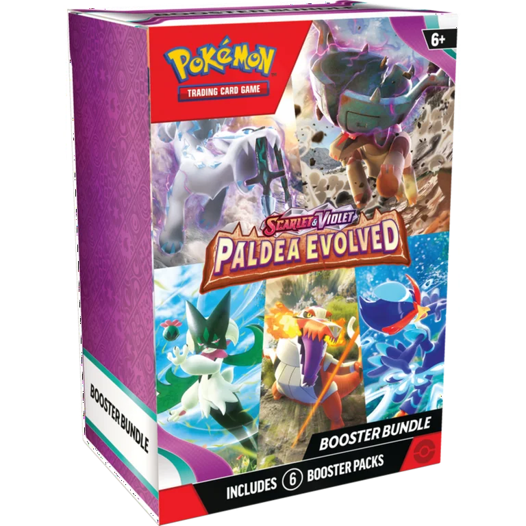 Pokémon Scarlet and Violet: Paldea Evolved Booster Bundle