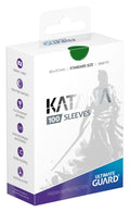 Katana Standard Size Sleeves - Green (100-Pack) - Ultimate Guard Card Sleeves Ultimate Guard Card Sleeves (Copy)