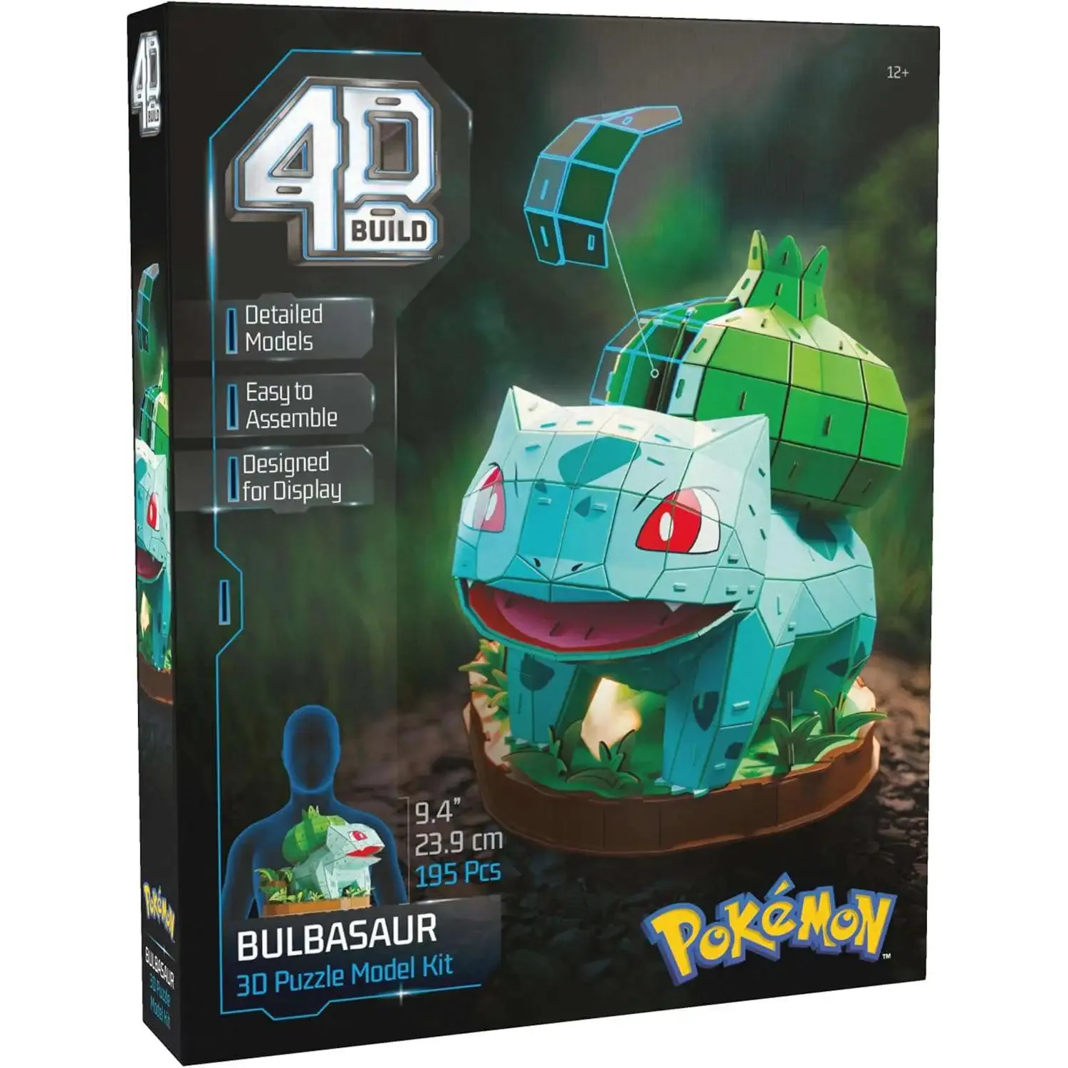 Adult puzzles - Pokemon Bulbasaur 4D Build