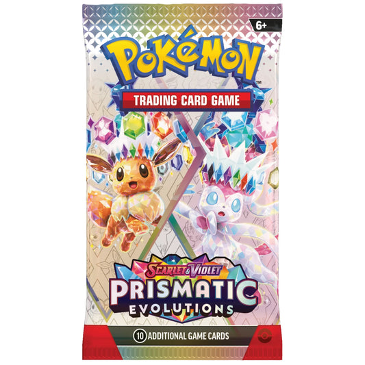Pokemon Scarlet & Violet: Prismatic Evolutions Booster Pack