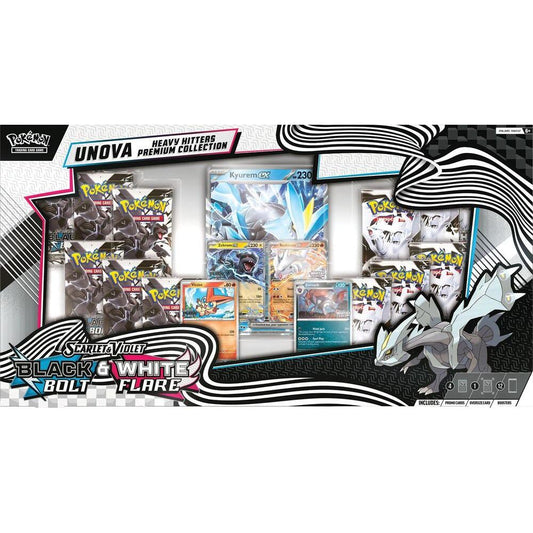 Pokémon Black Bolt & White Flare: Unova Heavy Hitters Premium Collection
