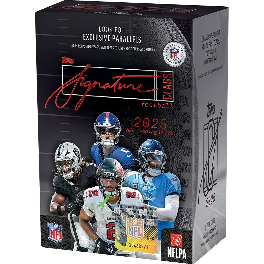 2025 TOPPS SIGNATURE CLASS NFL BLASTER BOX
