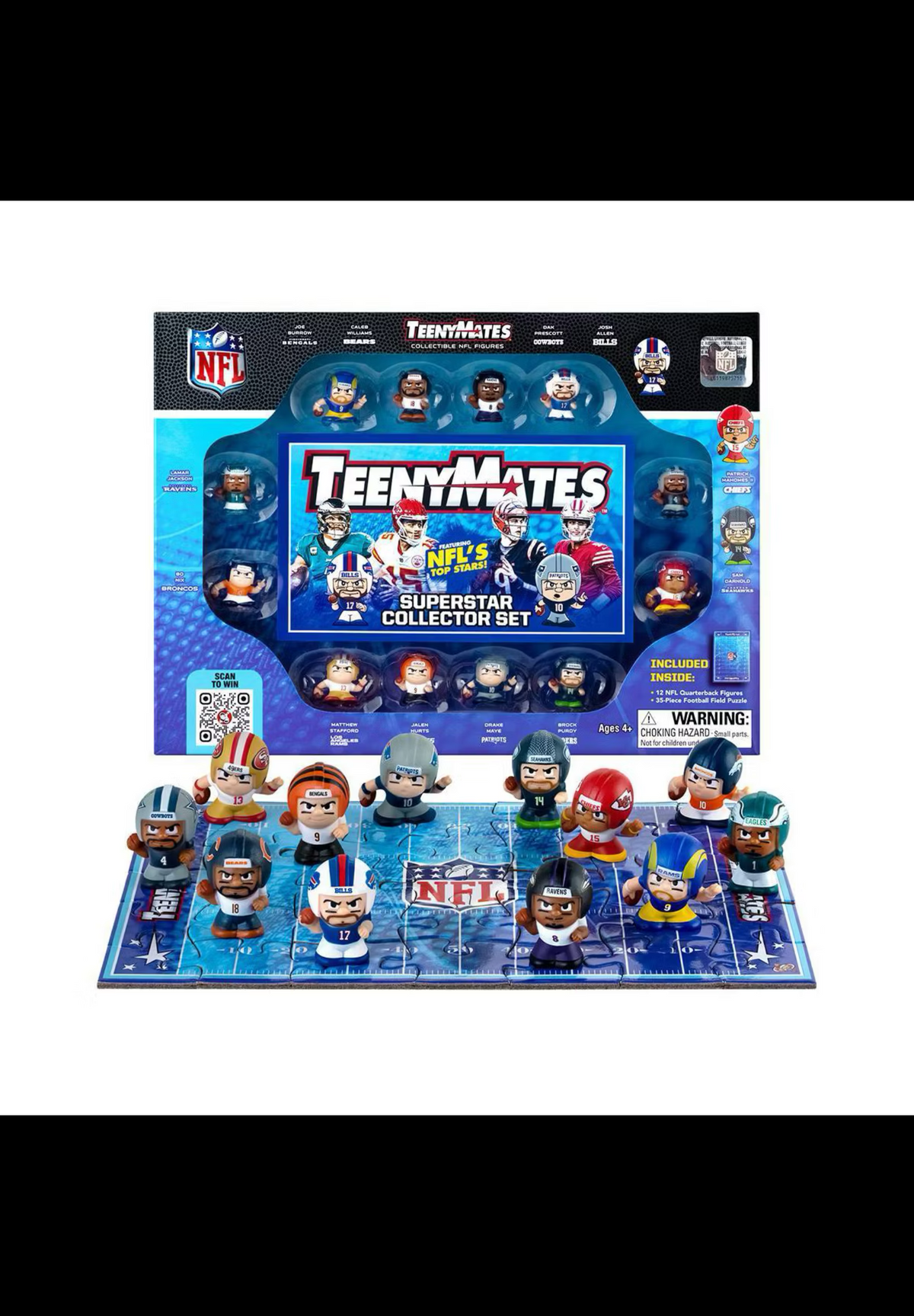 2027 NFL Teenymates Football Superstar Collector Set