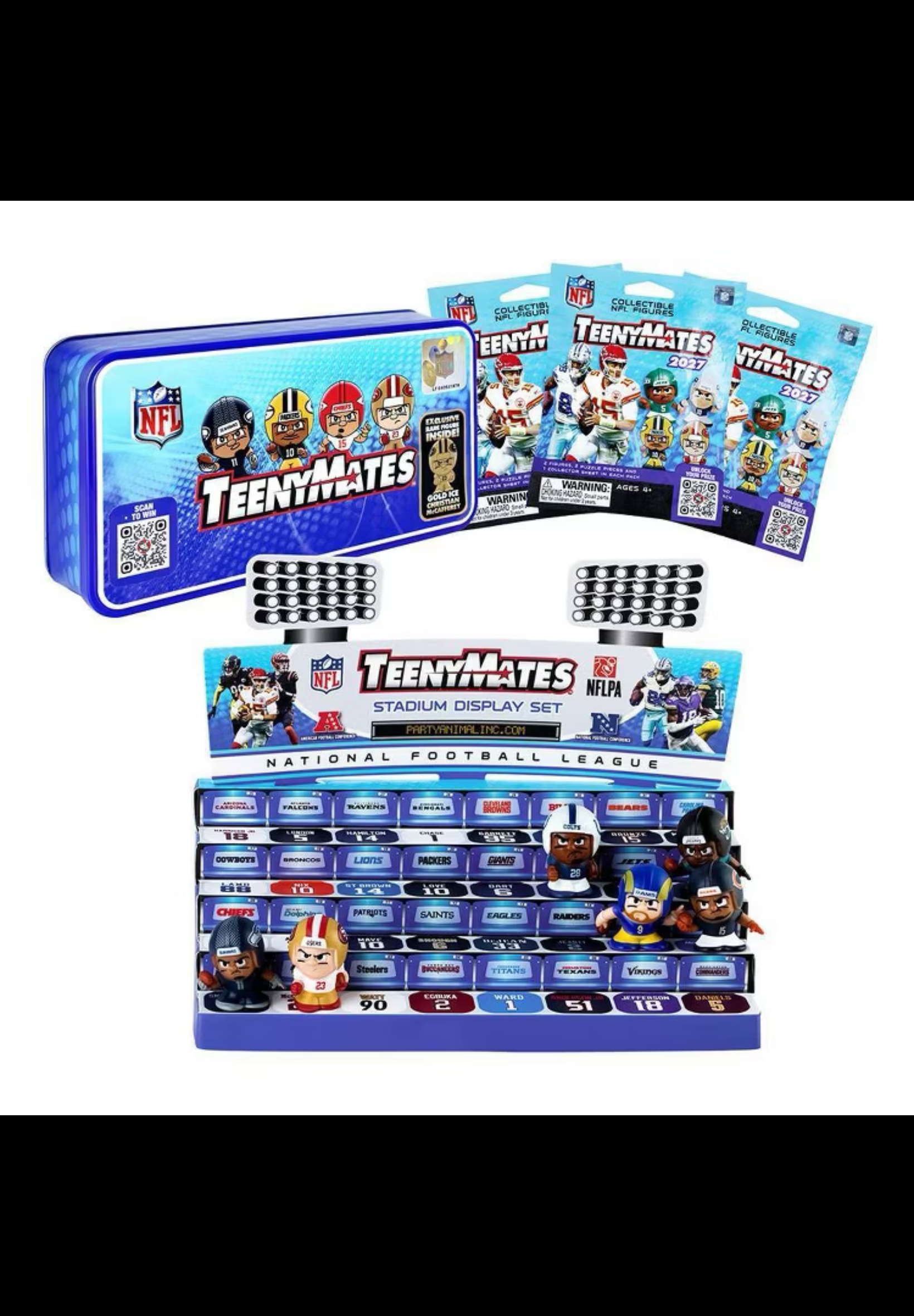NFL TeenyMates Collector Tin 2026