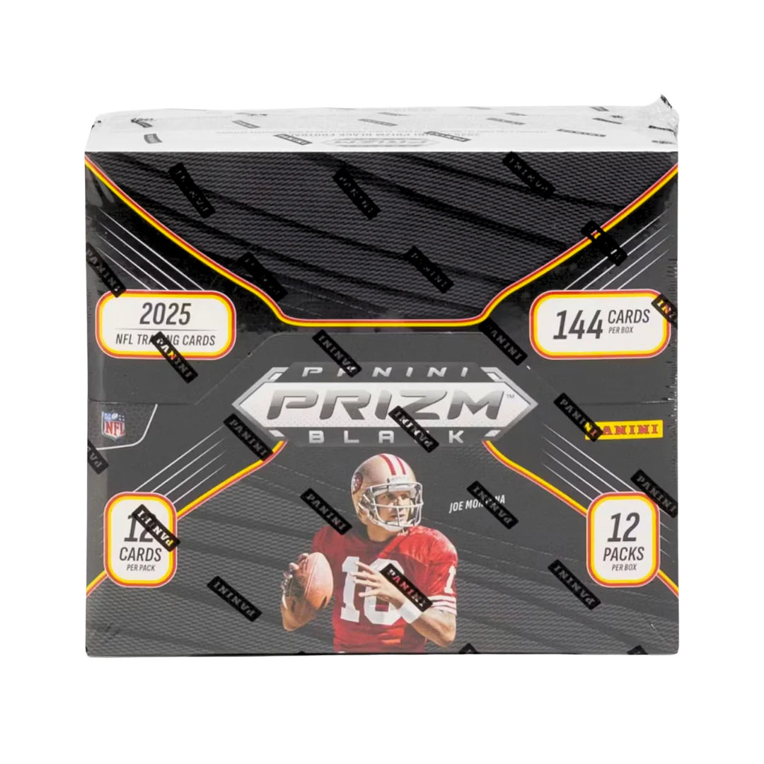 2025 PANINI PRIZM BLACK FOOTBALL HOBBY BOX