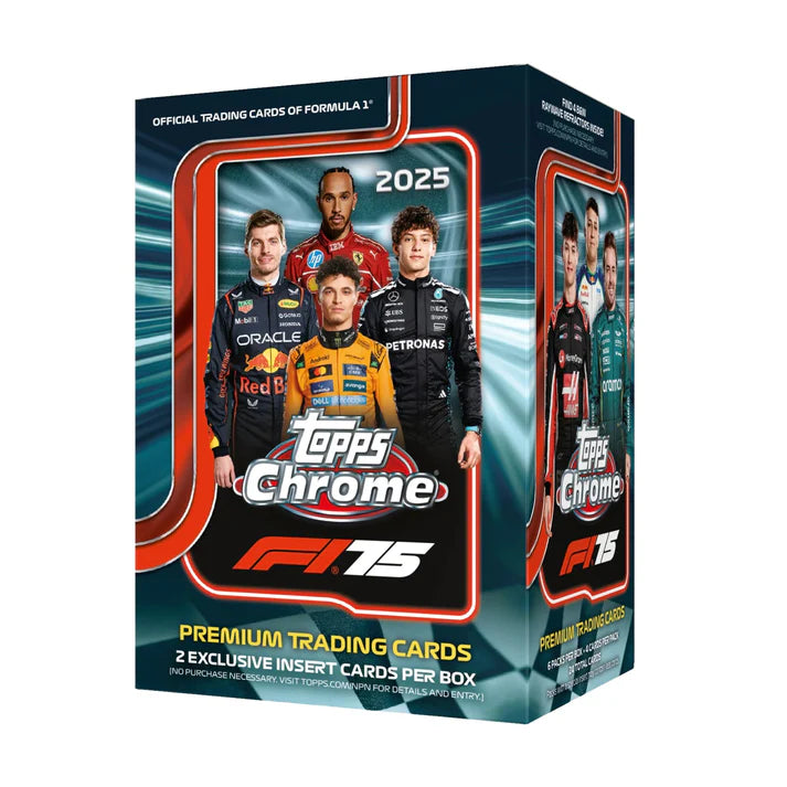 Topps Chrome Formula 1 2025 Blaster Box