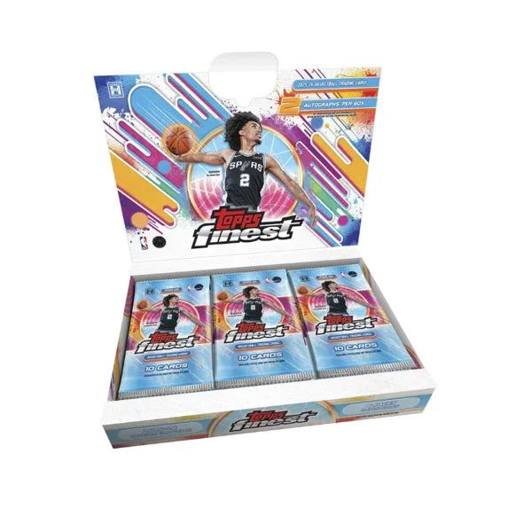 2025-26 Topps Finest NBA Hobby Box (2 auto per box)