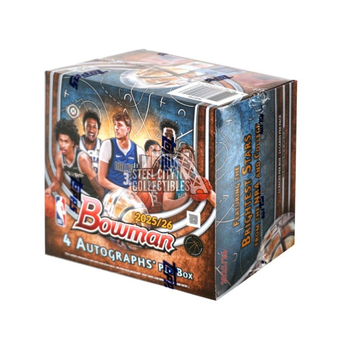2025-26 Bowman Basketball Hobby Jumbo Box (Sealed Case)