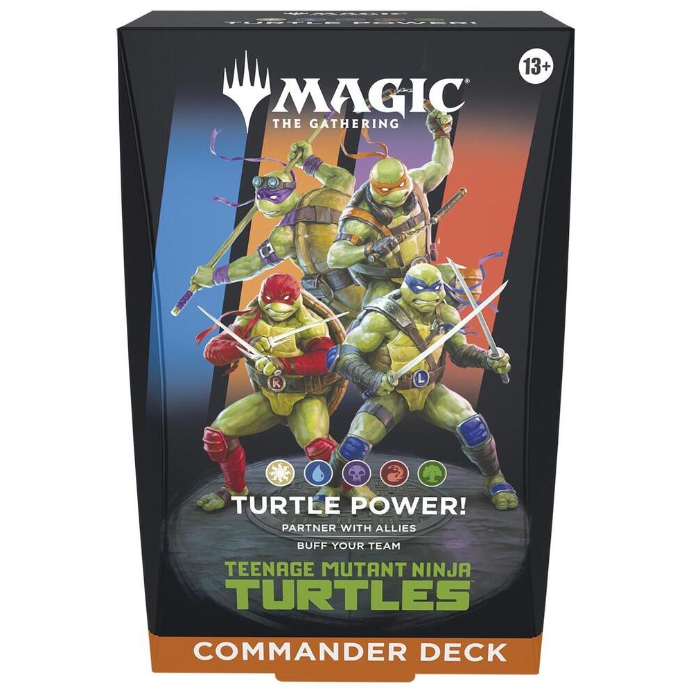 Teenage Mutant Ninja Turtles Commander Deck - Turtle Power! - Commander: Teenage Mutant Ninja Turtles (TMC)