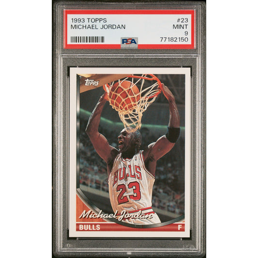 1993 TOPPS #23 MICHAEL JORDAN PSA 9