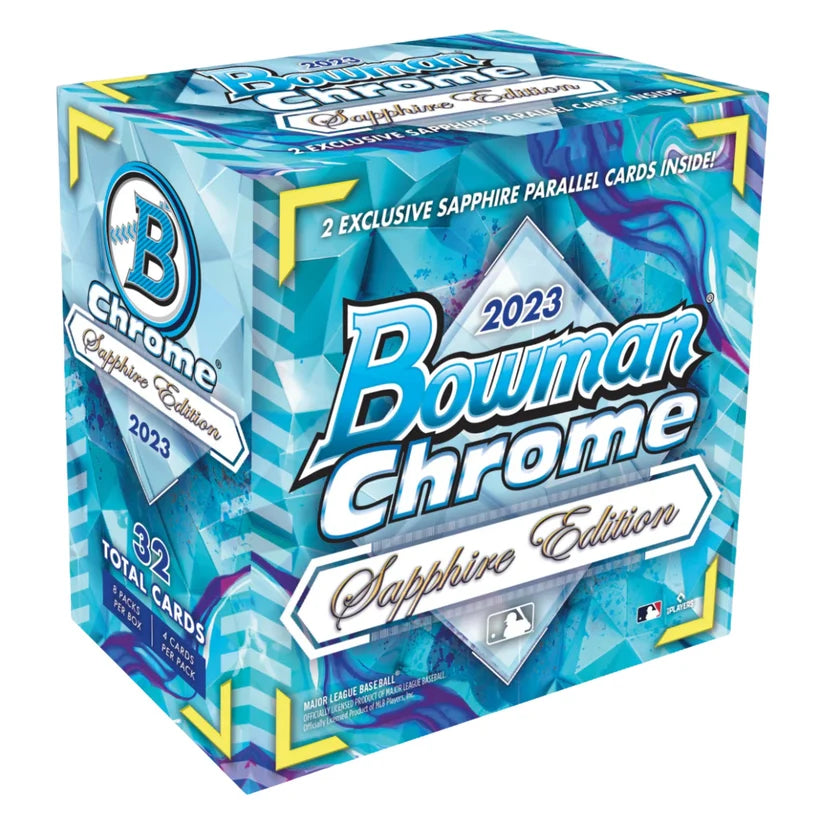 2023 Bowman Chrome Baseball Sapphire Edition Box