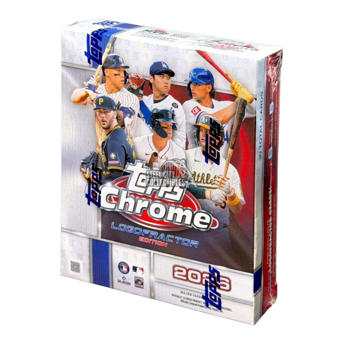 2026 Topps Chrome Baseball Logofractor Edition Mega Box