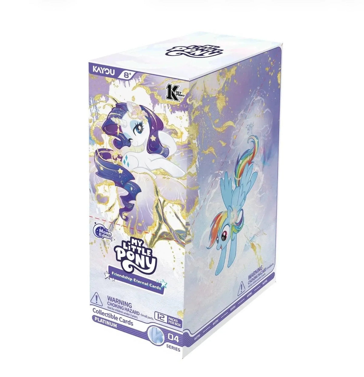 My Little Pony Friendship Eternal Cards, Moon Edition, Series 4, Blister Version, 12 Packs, 8 Cards/Pack