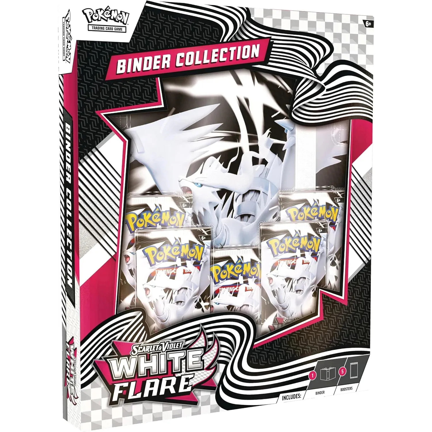 Pokémon TCG: Scarlet & Violet—White Flare Binder Collection Box