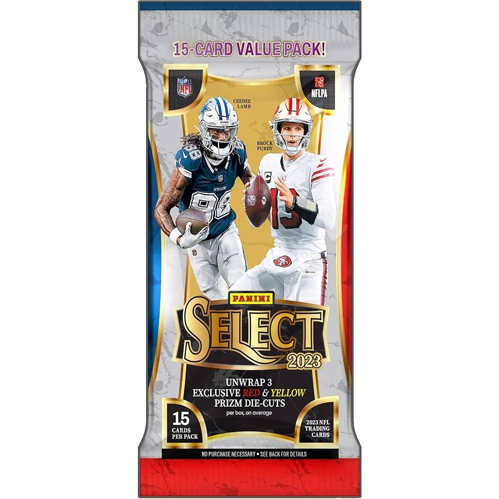 2023 Panini Select Football Jumbo Value Pack (Fatpack)