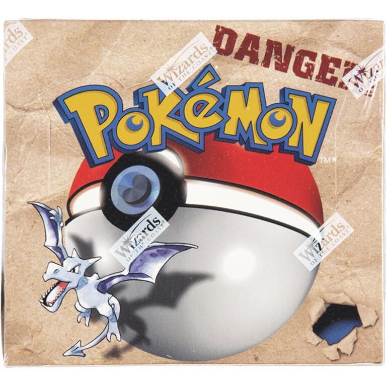 Pokémon Fossil unlimited booster box