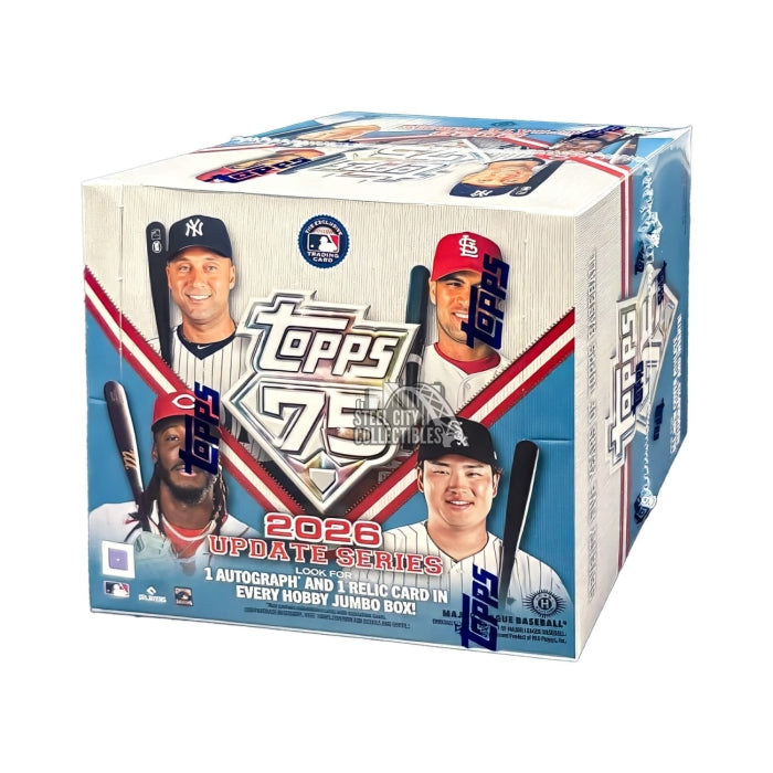 2026 Topps Baseball Update Series Jumbo Box