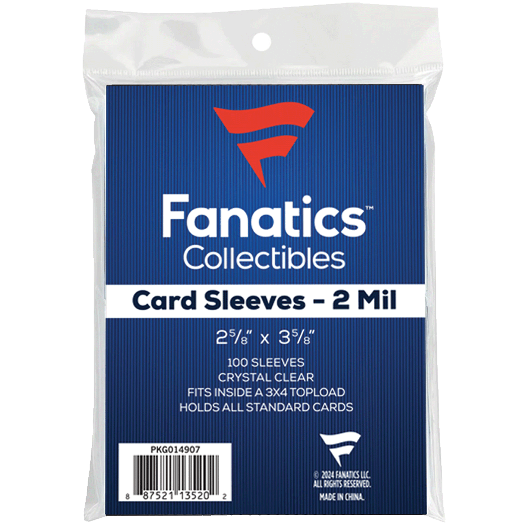 Penny Sleeves - Fanatics Collectibles Soft Sleeves 2 mil - 100 Count