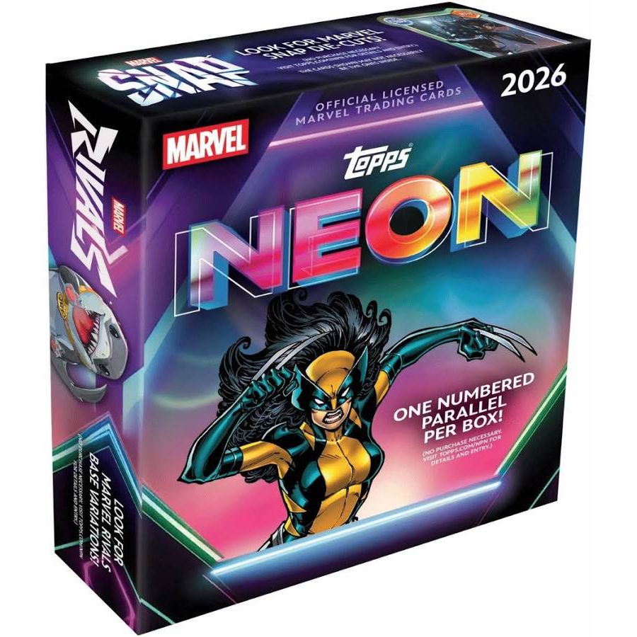 2026 Topps Marvel Neon Mega Box
