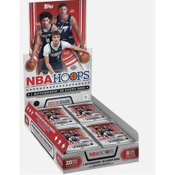 2025-26 Topps NBA Hoops Hobby Box