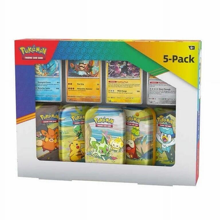 Pokémon Paldea Friends Mini Tin 5 Pack