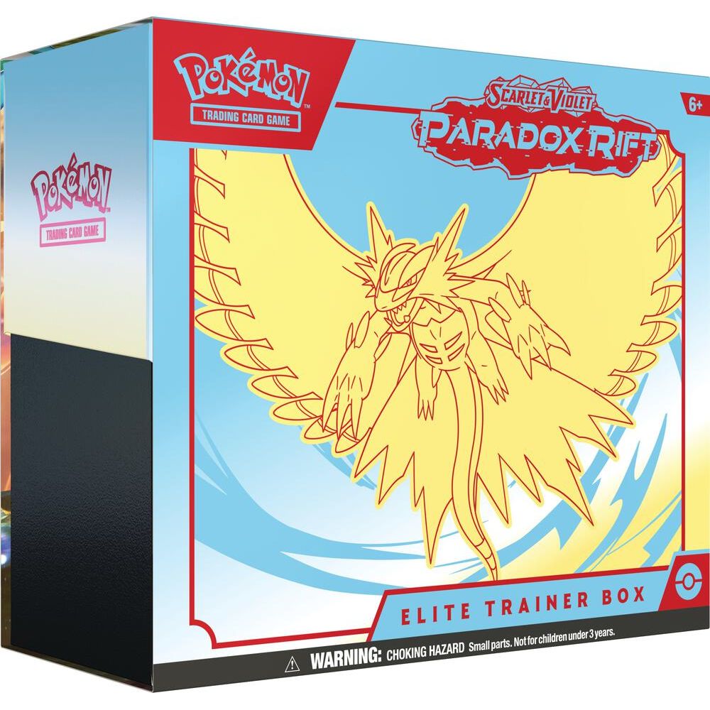 Pokémon TCG: Scarlet & Violet – Paradox Rift Elite Trainer Box [Roaring Moon]