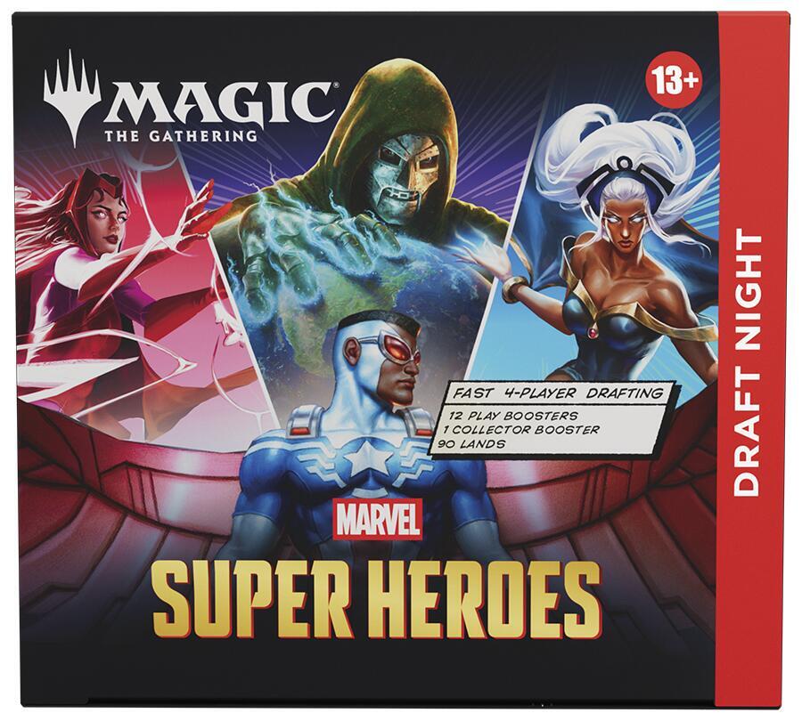 Marvel Super Heroes- draft night box