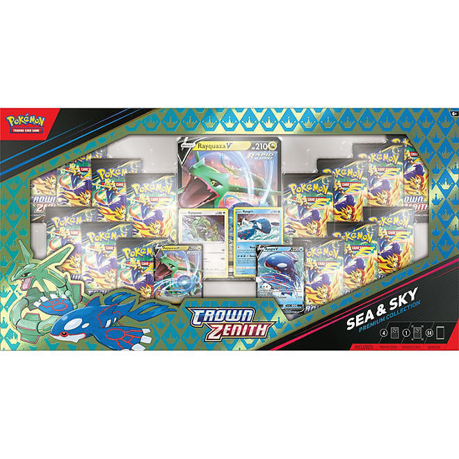 Pokemon Crown Zenith Sea and Sky Premium Collection