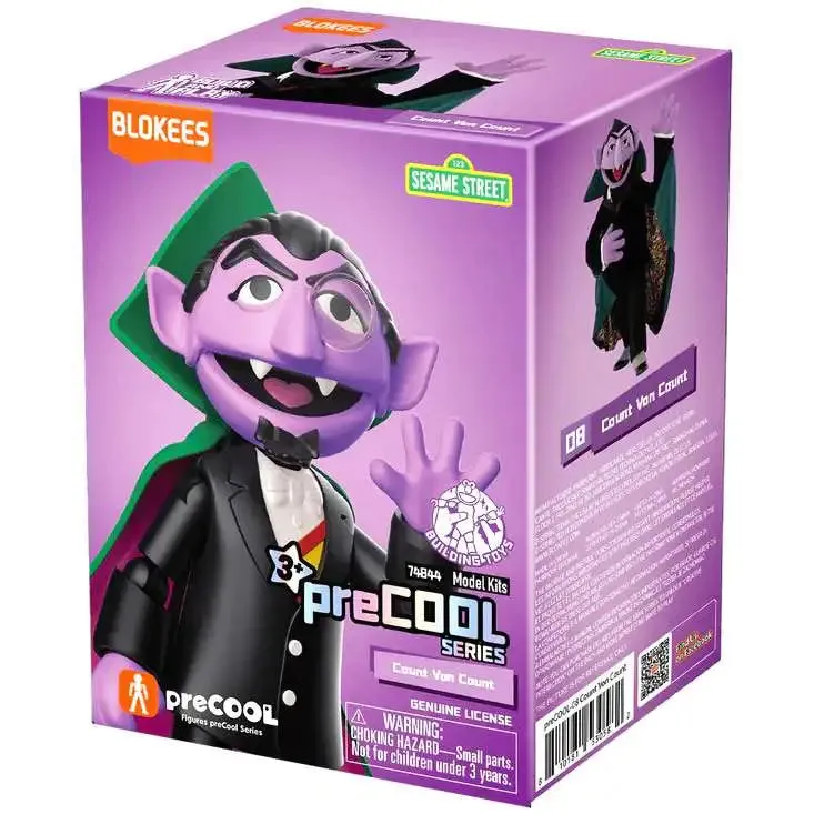 Blokees Sesame Street Count Von Count figure
