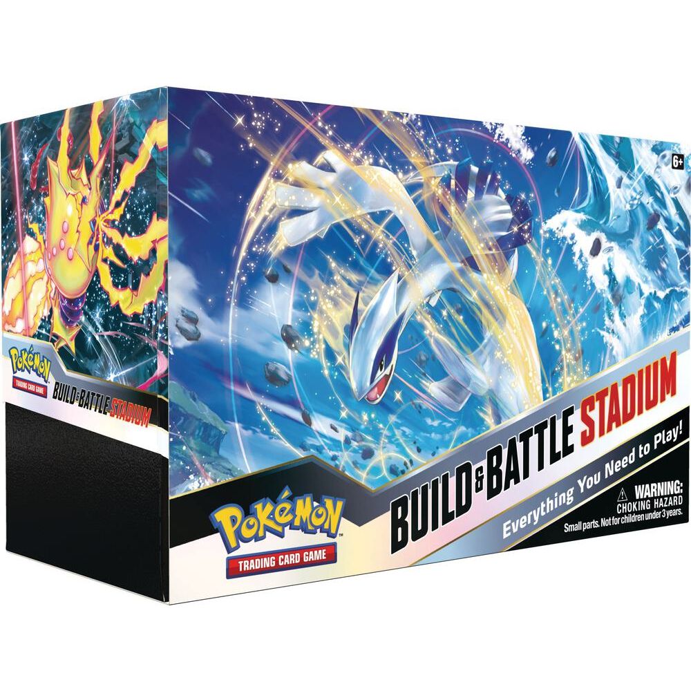 Pokémon Silver Tempest Build & Battle Stadium Box