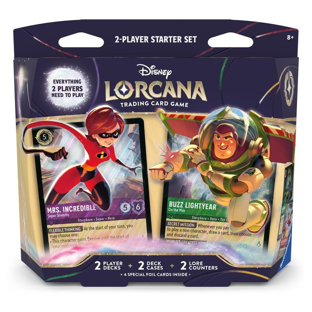 Disney Lorcana Wilds Unknown 2 Player Starter Deck
