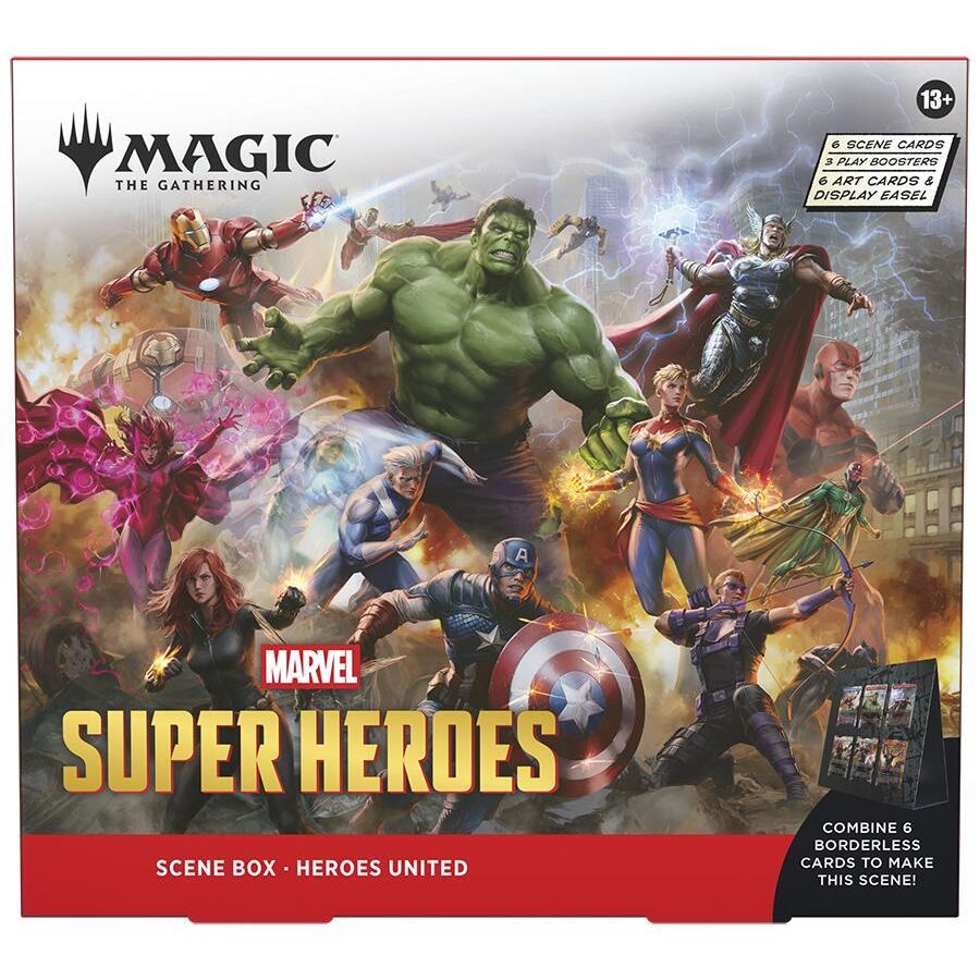 Super Hero’s Scene Box- Hero’s United