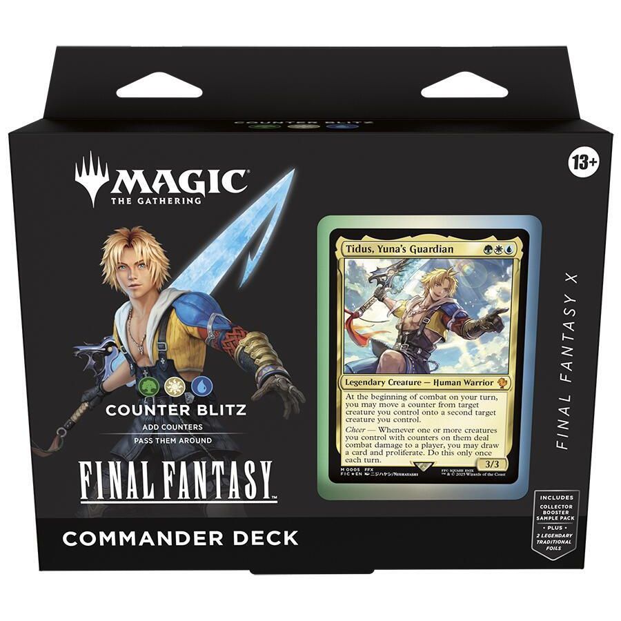 Magic The Gathering Final Fantasy Commander Deck: counter blitz
