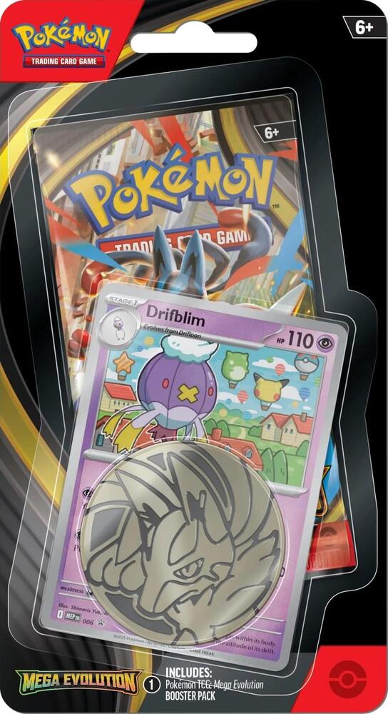 Pokémon TCG: Mega Evolution Single Pack Blister - Drifblim