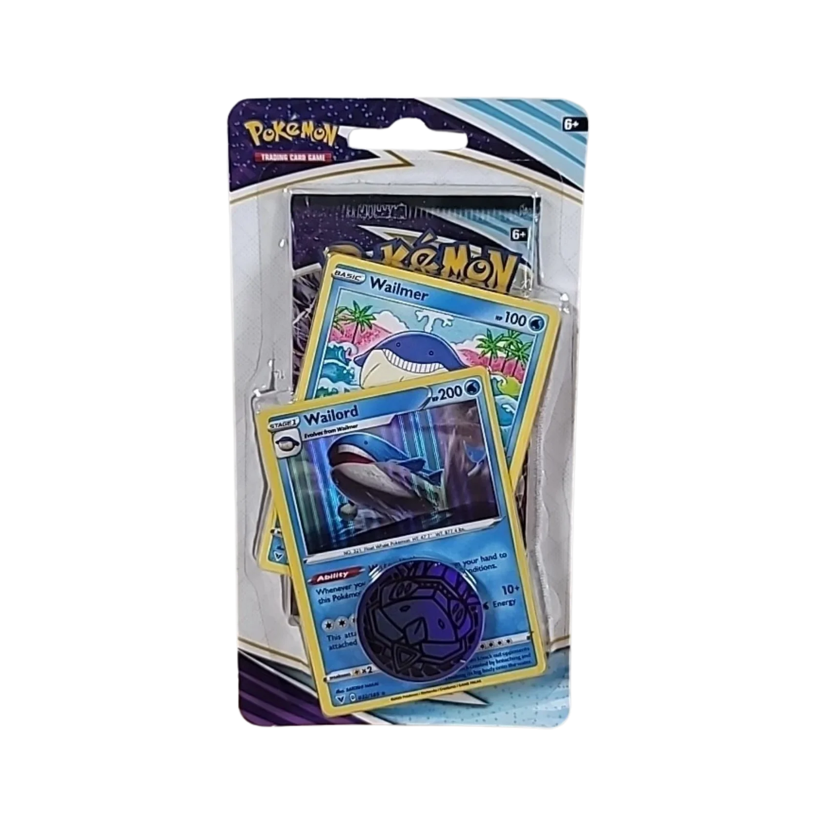 Pokémon TCG: Sword & Shield - Chilling Reign Checklane Blister - Wailord Line