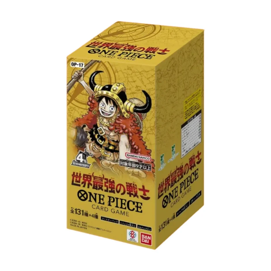 OP-17 World’s Strongest Warrior Booster Box (JP)