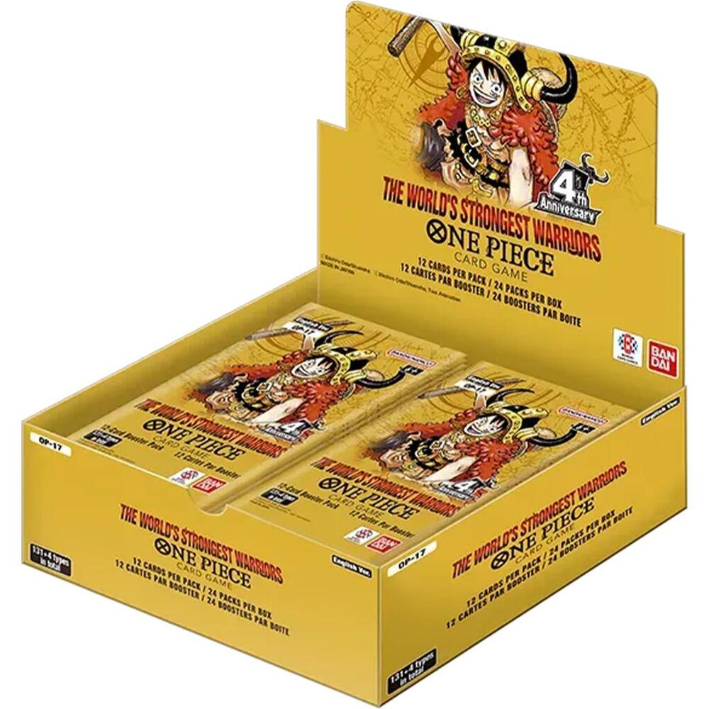 One Piece OP-17 The Worlds Strongest Warriors Booster Box[ENGLISH]
