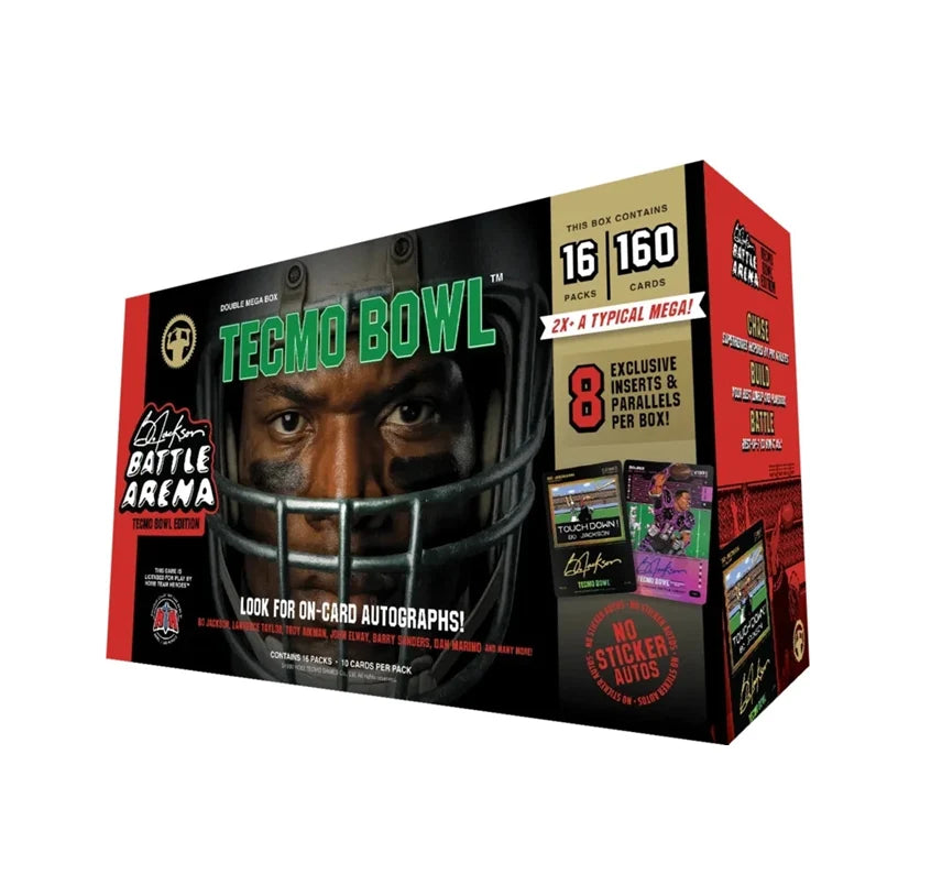 2025 Bo Jackson Battle Arena Double Mega Box Tecmo Bowl Edition
