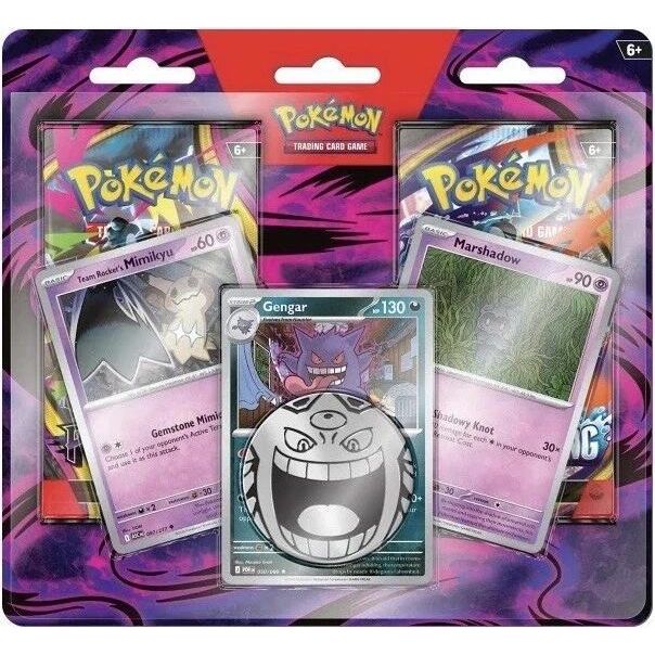 Pokemon - Gengar and Mimikyu Blister 2 Pack