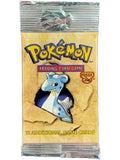 Pokémon fossil unlimited booster pack (lapras)