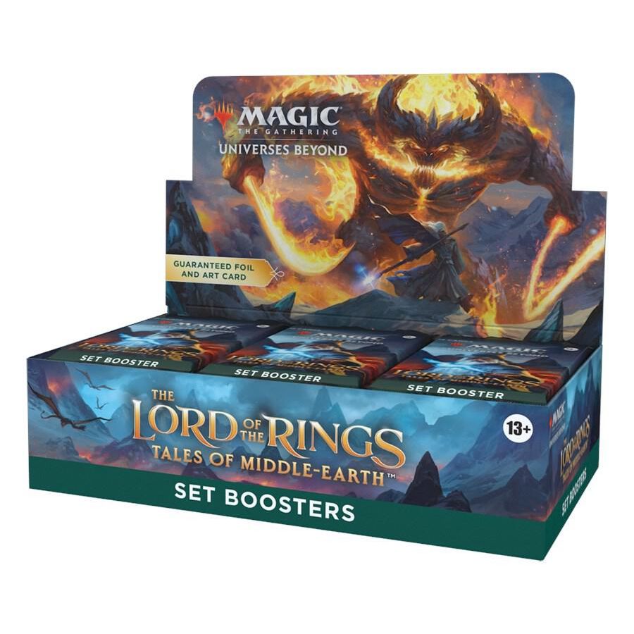 The Lord of The Rings Set Booster Display