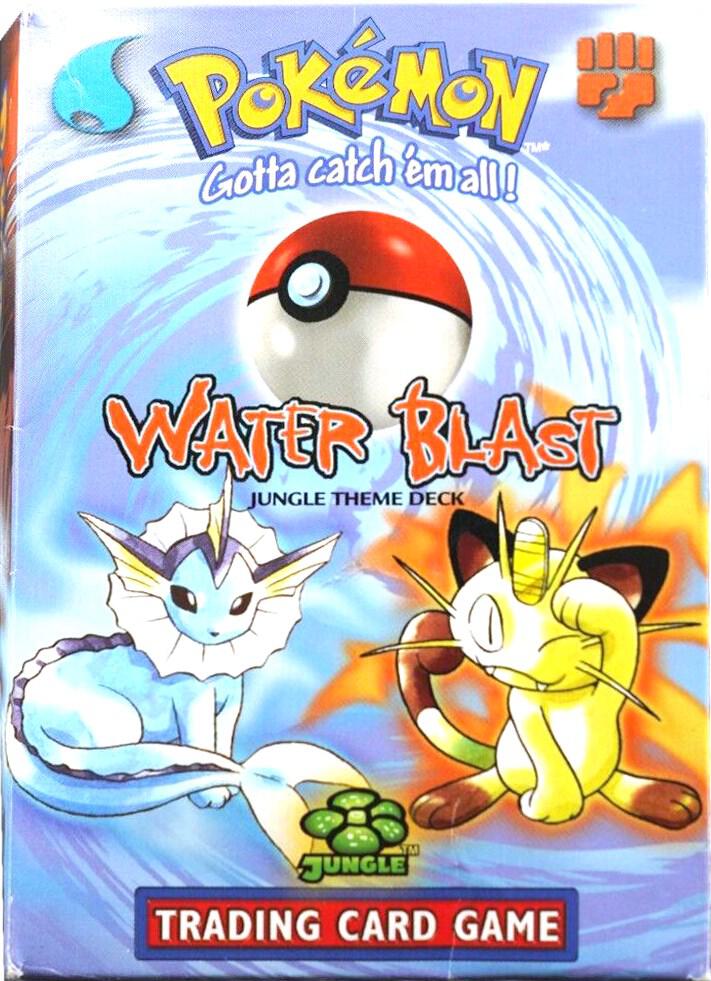 Pokemon Water blast theme deck