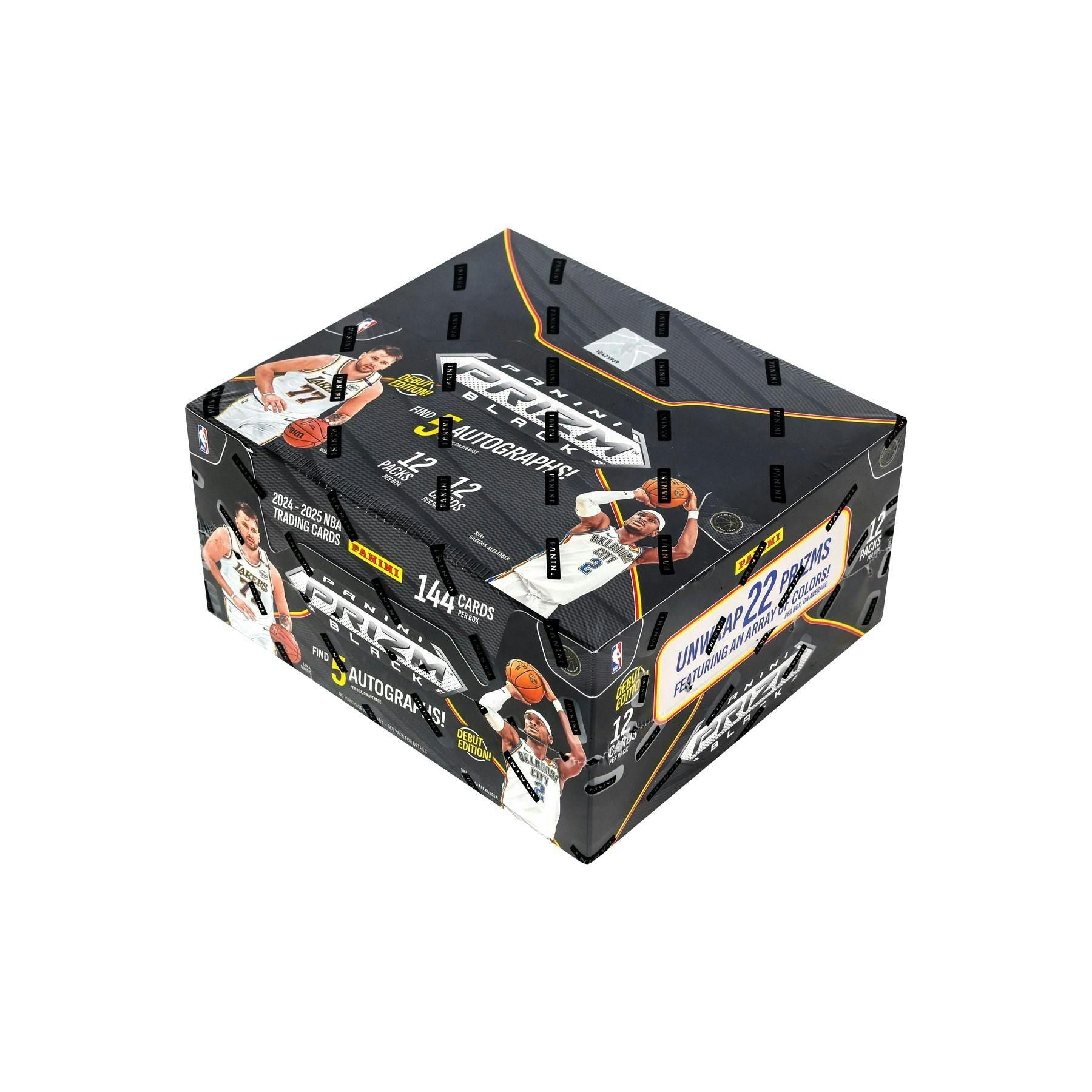2024-25 Panini Prizm Black Basketball Hobby Box