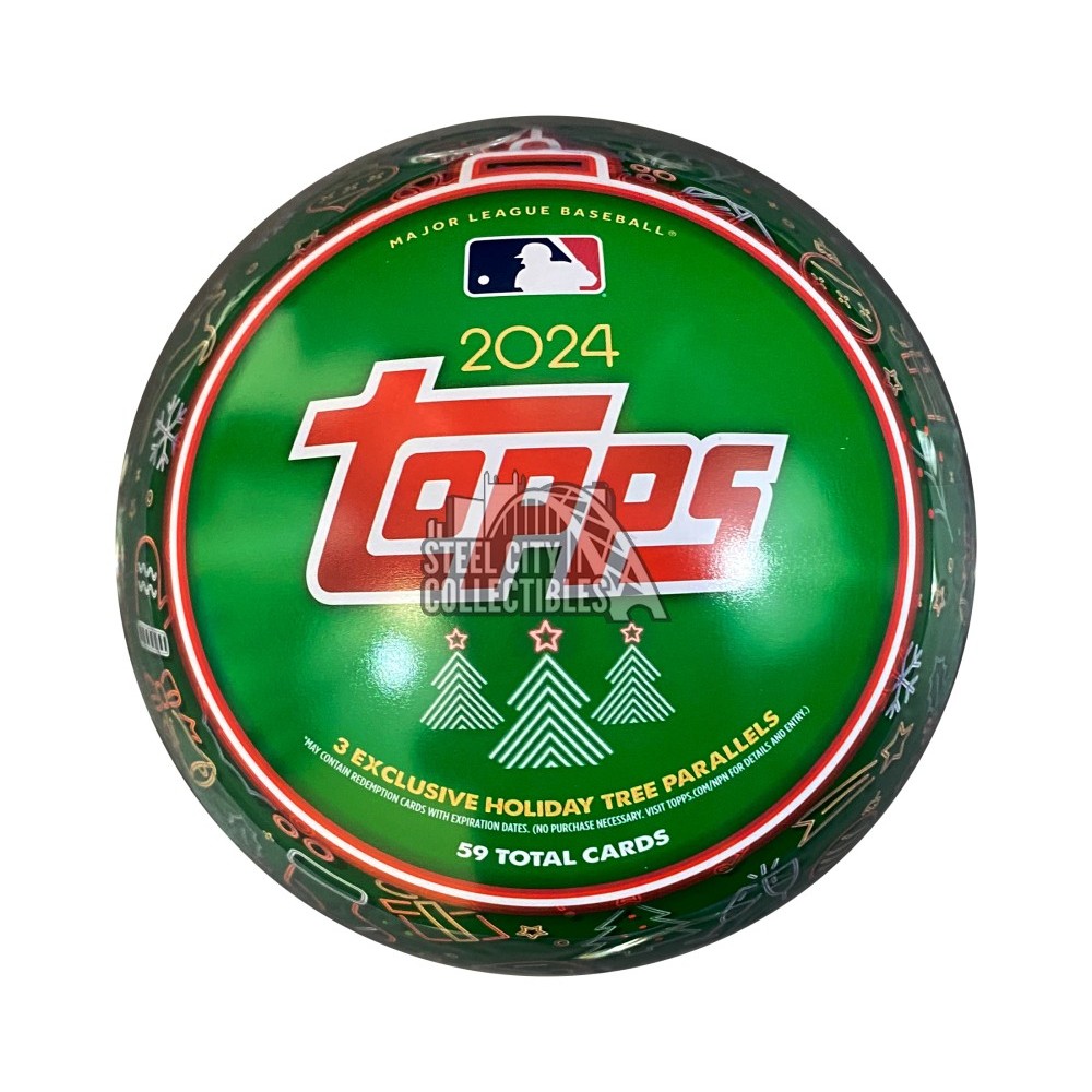 2024 Topps Baseball Holiday Tin