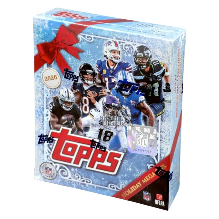 2026 Topps Holiday Football Mega Box