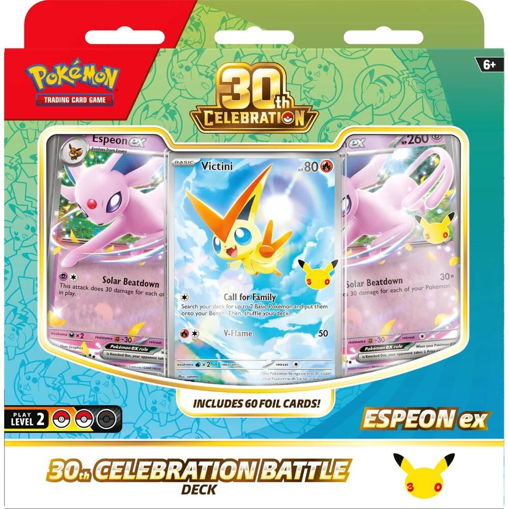 30th celebrations battle deck espeon