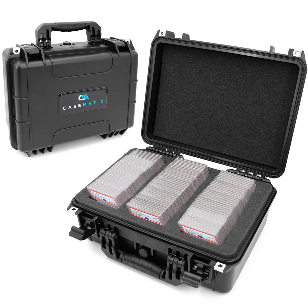 CASEMATIX Waterproof Graded Card Storage Case - RMR16PRO-GRADED