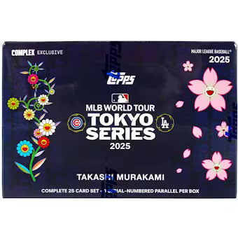 2025 Topps Baseball MLB World Tour Tokyo Series Takashi Murakami Box