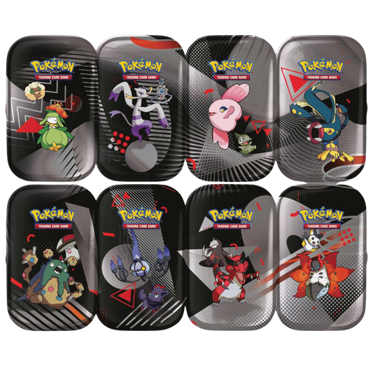 Black Bolt White Flare Mini Tins (SEALED)